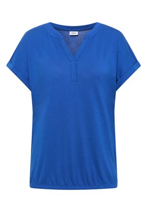 Cecil, KURZARM SHIRT IM TUNIKA-LOOK - T-paita - surf blue