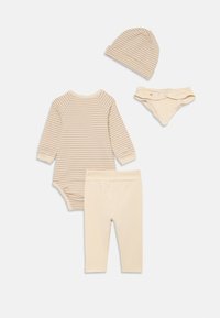 Lindex SCARF UNISEX SET - Body - light beige