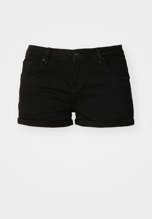 LTB JUDIE - Džinsiniai šortai - black denim
