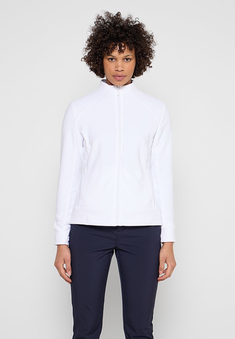 Callaway Sweater met rits wit