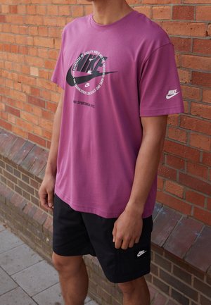 T-Shirt print - bordeaux
