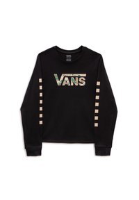 Vans GR MONTAUK CLASSIC CHECK SHORTY LS - Langarmshirt - black