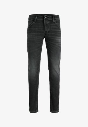 Jack & Jones, SLIM FIT JEANS JJIGLENN JJFOX SQ 380 NOOS SLIM FIT JEANS - Slim fit jeans - black denim