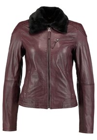 Maze MORELIA - Lederjacke - plum