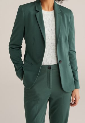 Blazer - mottled dark green