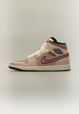 Jordan, AIR JORDAN 1 MID SE - Високи маратонки - desert dust/terra blush beige/ lt orewood brn /infinite sable