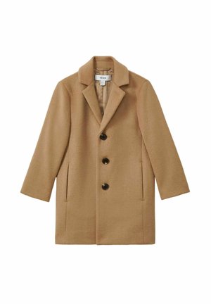 REISS GABLE SINGLE BREASTED OVERCOAT - Short coat - camel
