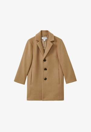 REISS GABLE SINGLE BREASTED OVERCOAT - Abrigo corto - camel
