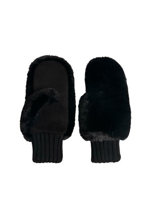 WITH ELASTICATED CUFFS  - Palčáky - black