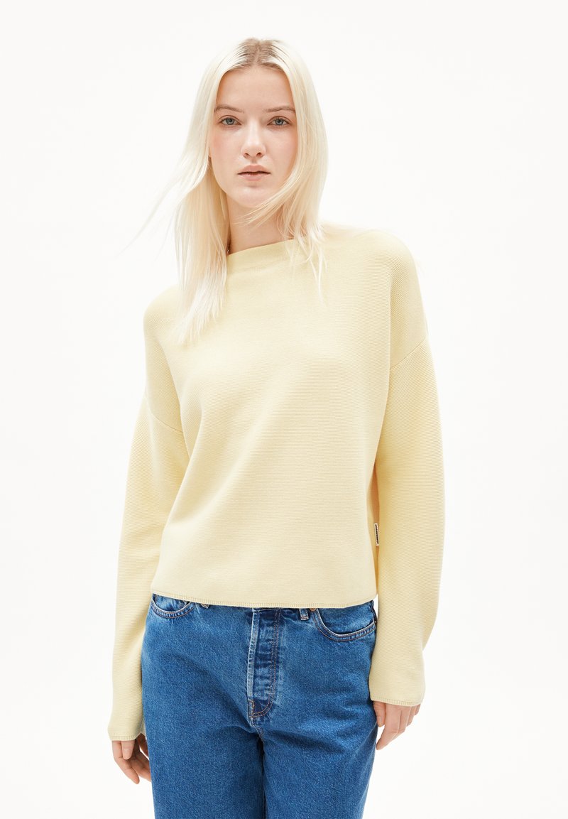 ARMEDANGELS MERINAA - Strickpullover - early yellow