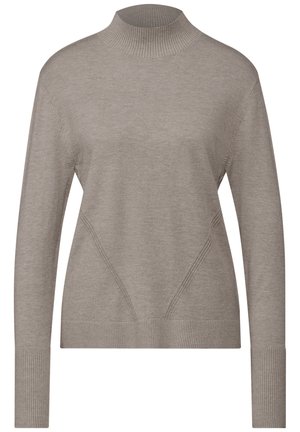 TURTLENECK - Stickad tröja - beige