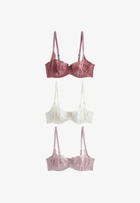 Unselected, mauve purple cream rose pink