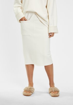 JAYLINN - Pencil skirt - offwhite