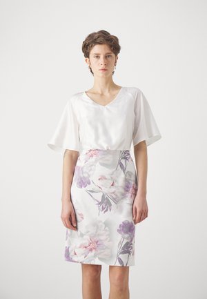 OCCASION DRESS - Trikoomekko - ivory/fashion lilac