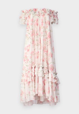 Needle & Thread SUMMER POSY ARIA OFF SHOULDER ANKLE GOWN - Vestido largo - moonshine/coral