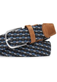 INDICODE JEANS ANDERS - Ceinture tressée - navy