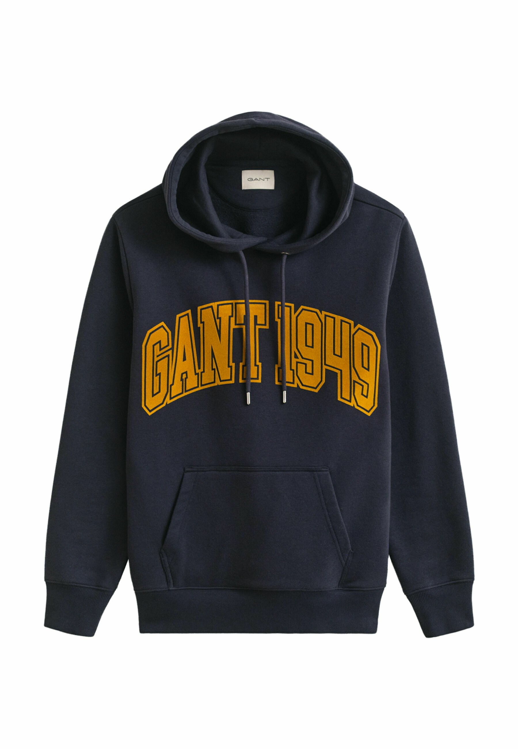 GANT GRAPHIC - Mikina s kapucí - evening blue