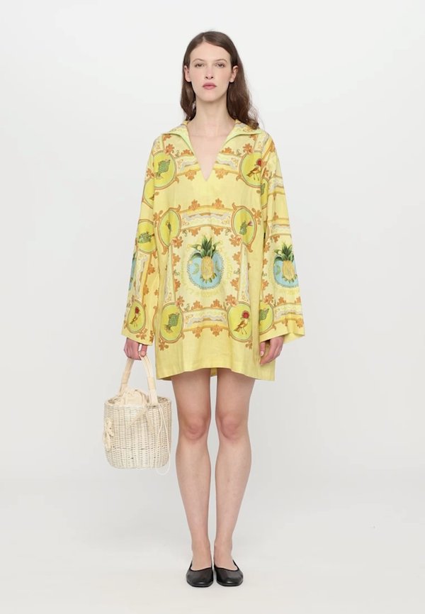 LA MUSICA TUNIC DRESS - Day dress - lemon2