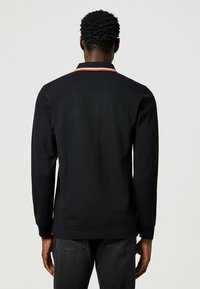 Wrangler LONG SLEEVE  REGULAR FIT - Piké - black