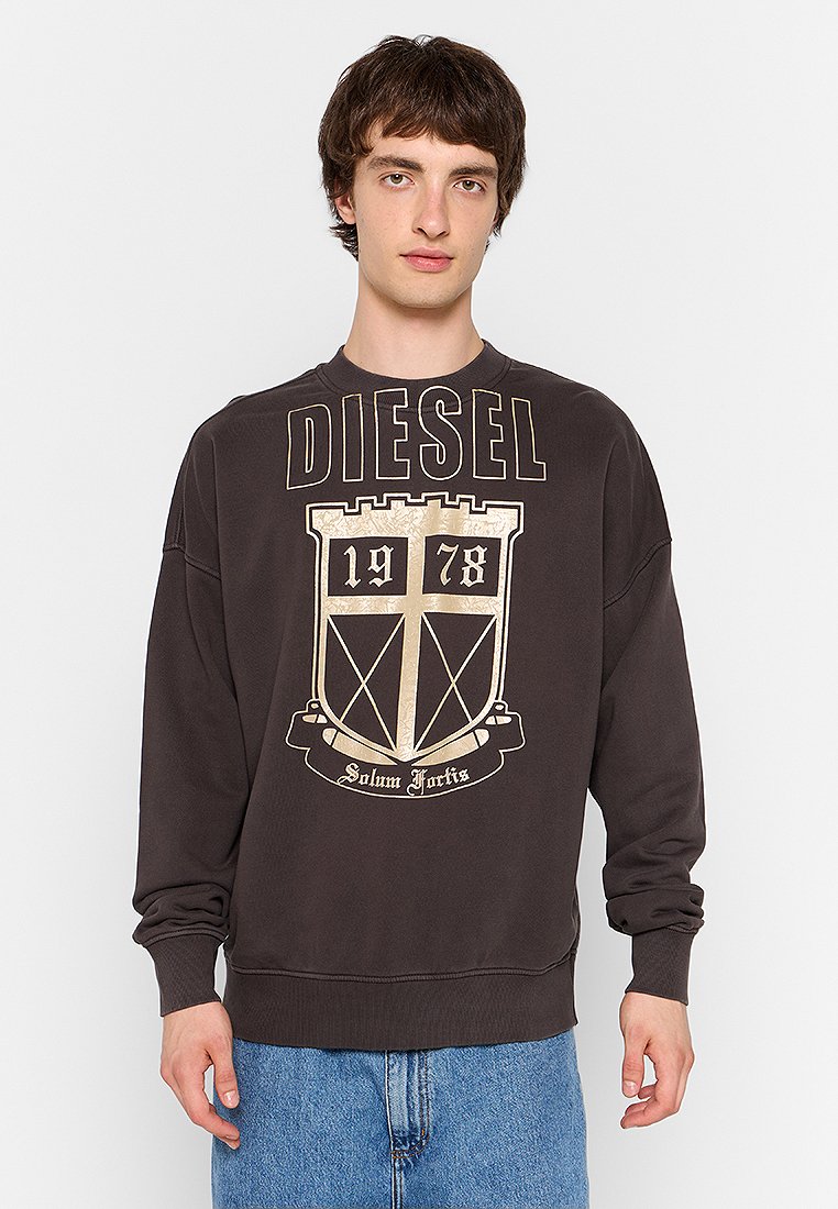 Diesel Sweater donkerbruin