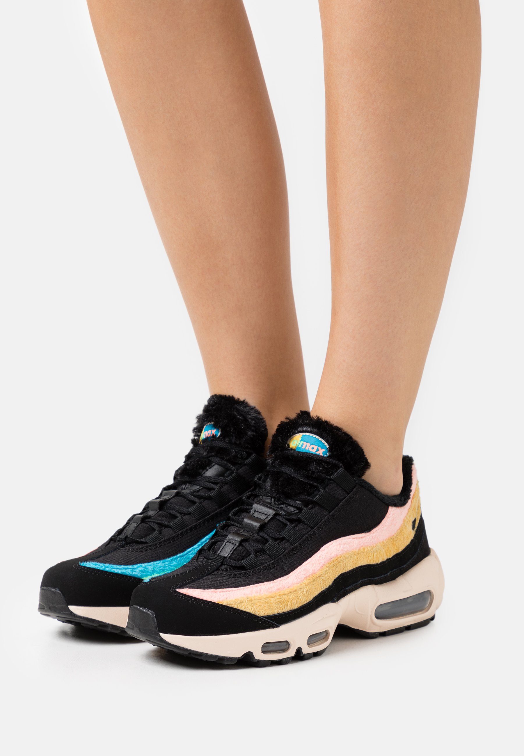 nike air max 95 blue and pink