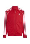 TRACK UNISEX - Sweatjakke - better scarlet