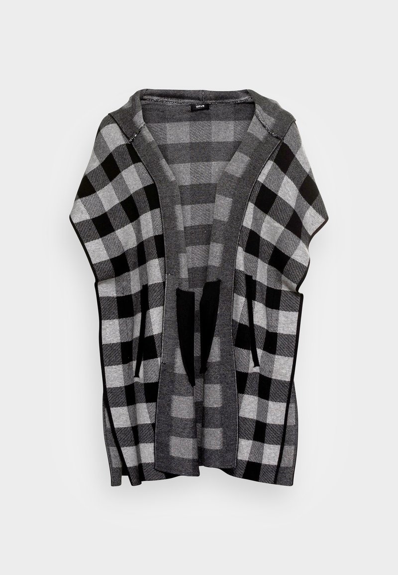 Opus Ahudi Cape Easy Grey Grau Zalando De 