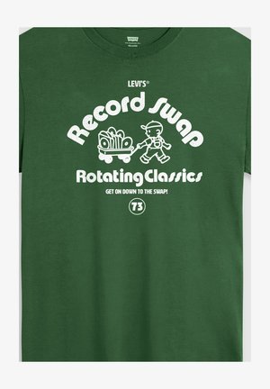 Levi's®, T-shirt con stampa - record swap green