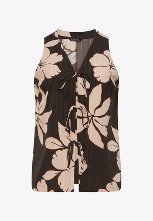 Yours Clothing, WOMEN'S VESTS & CAMIS - Bluse - chocolate