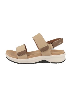 Josef Seibel SCHUHE ESTELLE 04 - Sandalen met sleehak - beige combi