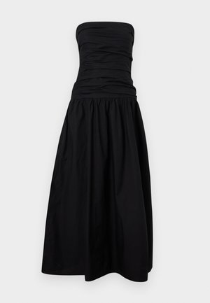 GAP, STRAPLESS DRAPED BODICE MAXI DRESS - Μάξι φόρεμα - true black