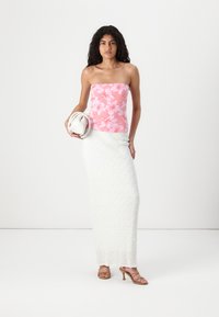 Hollister Co. BARE FOLDOVER REVERSIBILE TUBE - Débardeur - pink