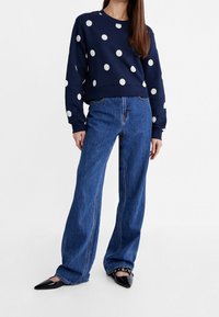 Stradivarius Sudadera - dark blue