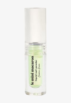 Le Mini Macaron LIQUID NAIL POWDER - Vernis à ongles - cosmic green