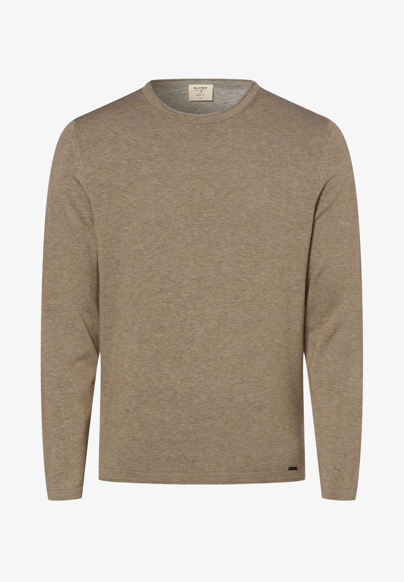 OLYMP Strickpullover - sand