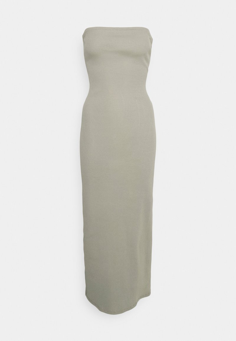 Weekday Gebreide jurk lichtgrijs