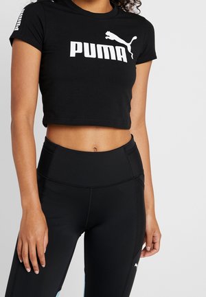 Puma, T-shirts print - black