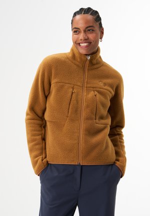 Fleecejacke - ginger biscuit