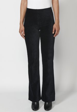 LARGO - Pantaloni - black