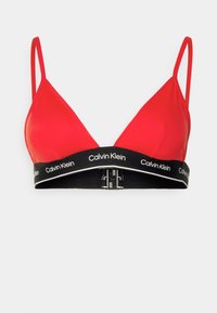 TRIANGLE - Bikini top - cajun red