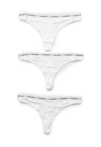 Calvin Klein - 3 PACK - String - white Image miniature 1