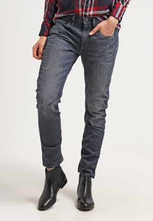 Relaxed fit jeans - destroyed denim