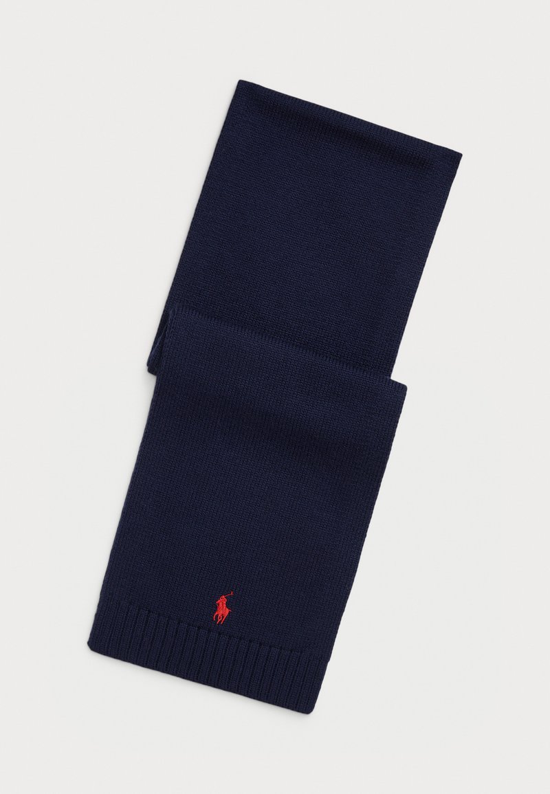 Polo Ralph Lauren WOOL SCARF - Sjal - navy