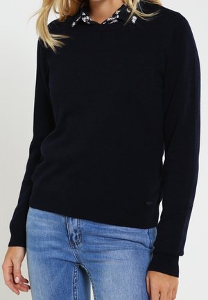 TOM TAILOR DENIM Strickpullover - dark blue