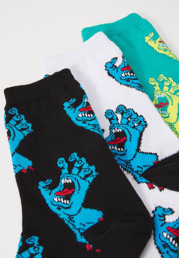 YOUTH MULTI HAND SOCK UNISEX 3 PACK - Socks - multi2