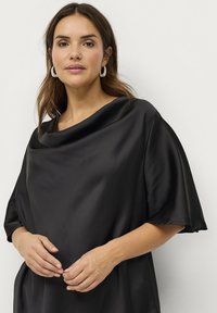 Ellos Plus collection OBERTEIL - Bluse - schwarz