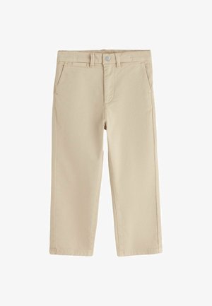 Clarks REGULAR FIT - CHINO TROUSERS . - Nohavice chinos - stone