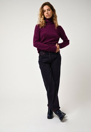 LINDA - Pullover - plum