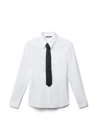 CRAVATTA - Camicia - bianco ottico