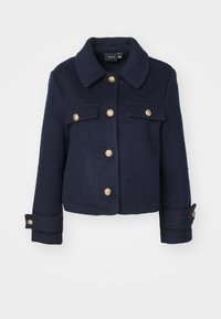 Não selecionado, navy blazer